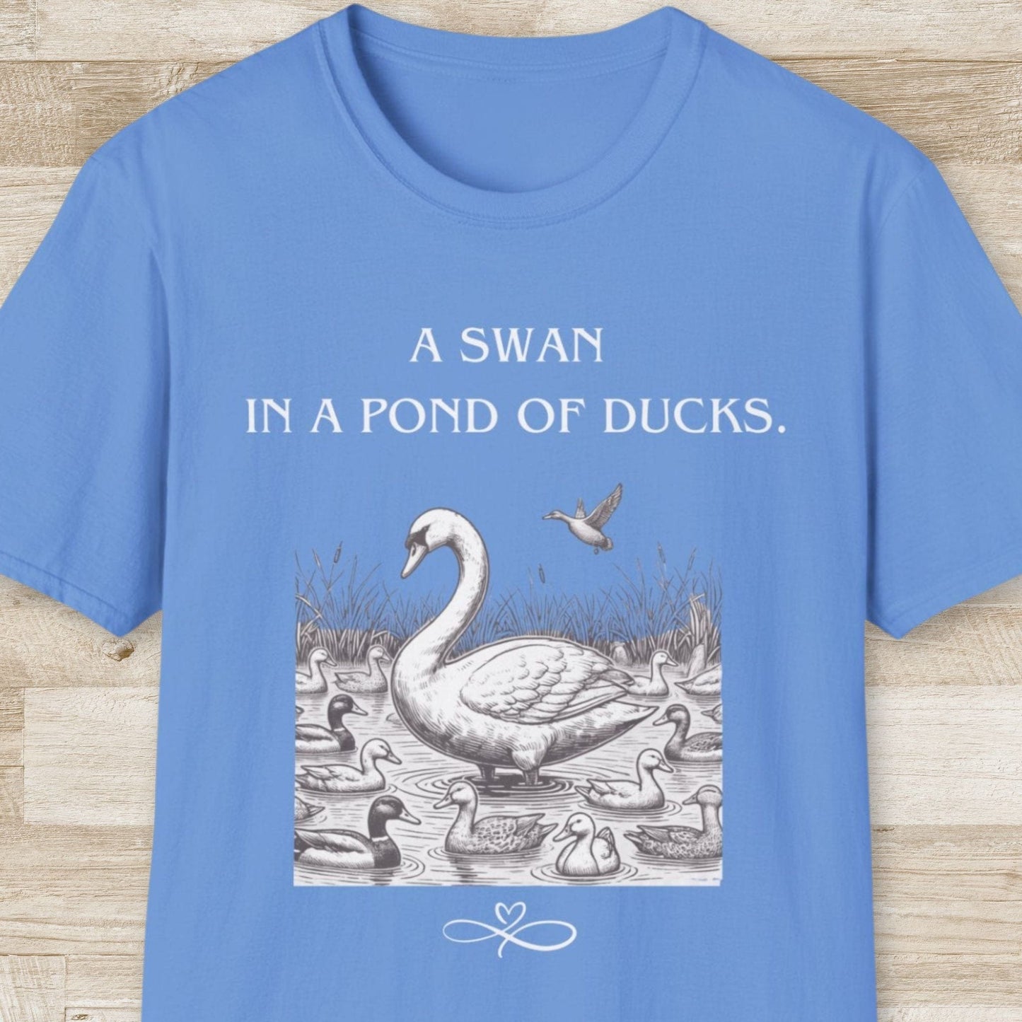 A Swan in a Pond of Ducks T-Shirt