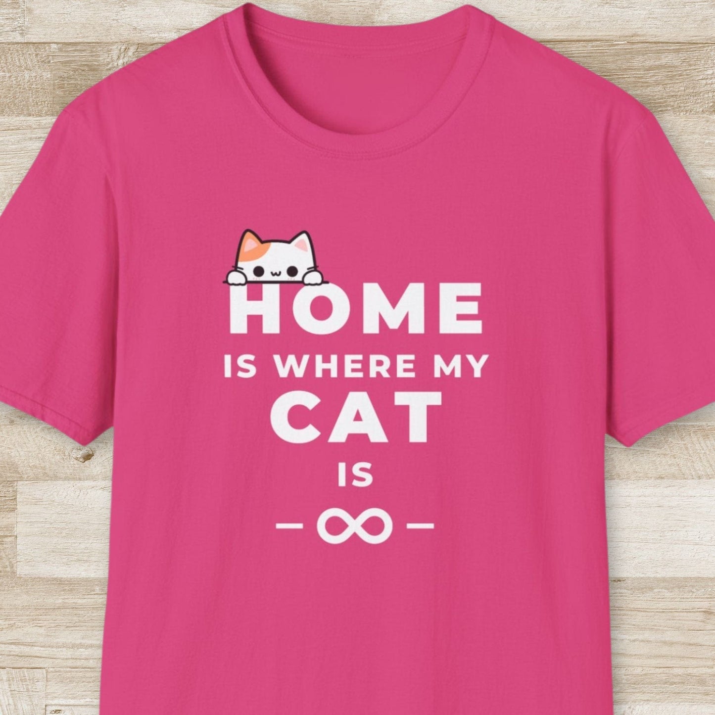 Home is Where My Cat is T-Shirt