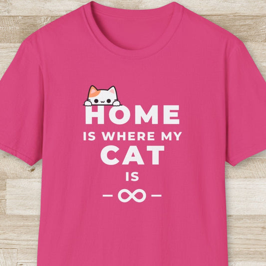 Home is Where My Cat is T-Shirt