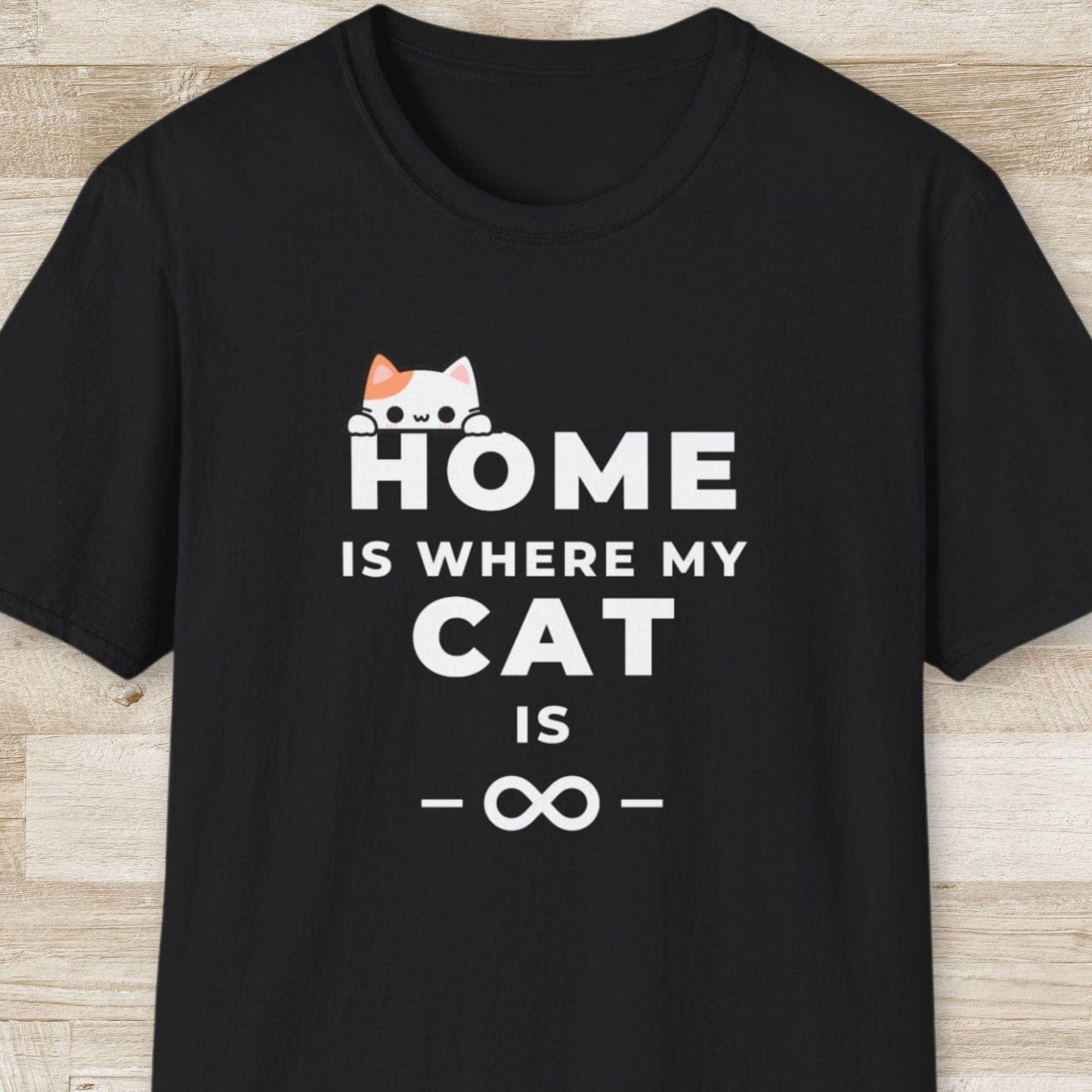 Home is Where My Cat is T-Shirt