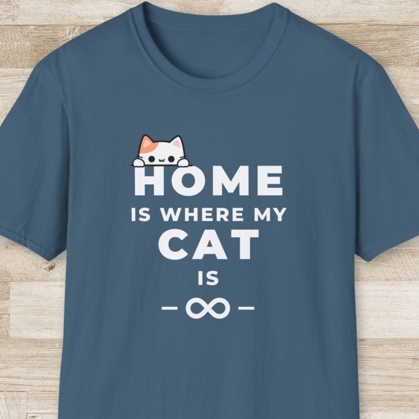 Home is Where My Cat is T-Shirt