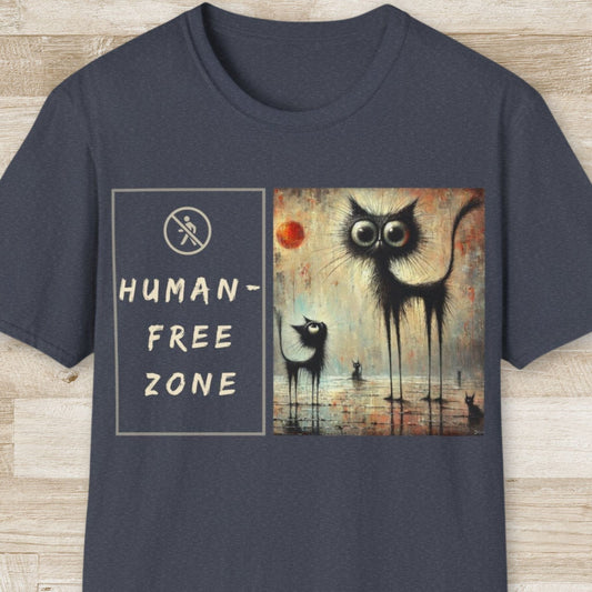 Human-Free Zone T-Shirt
