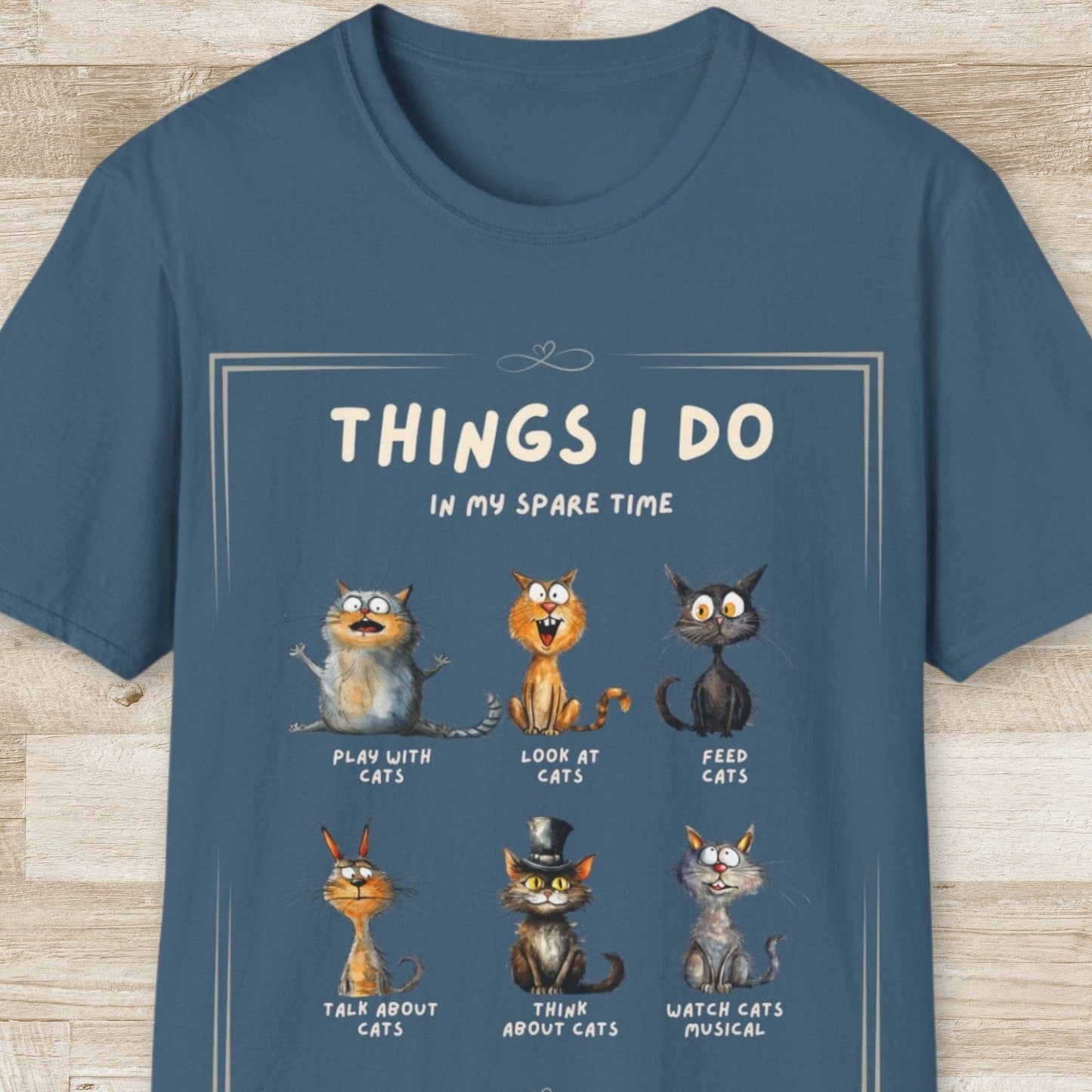Things I Do In My Spare Time - Cats T-Shirt