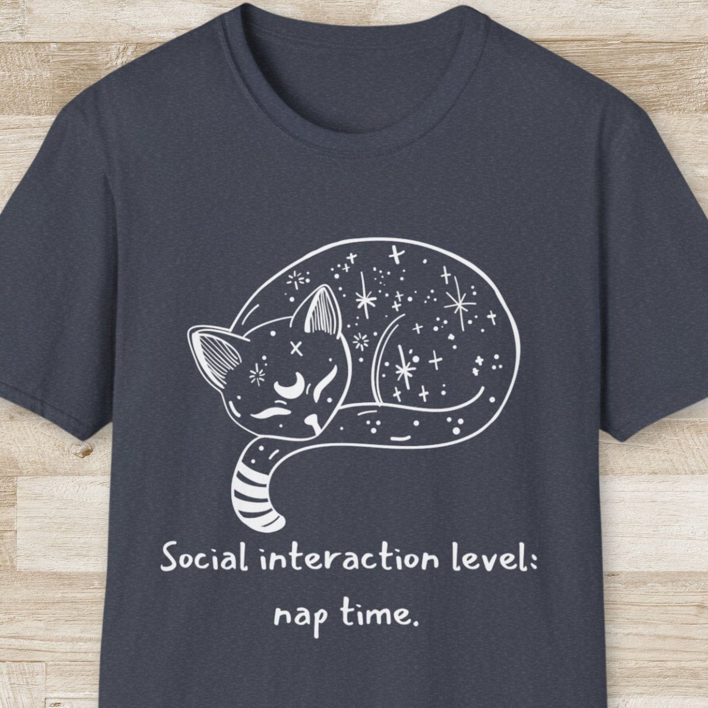 Social Interaction Level: Nap Time T-Shirt