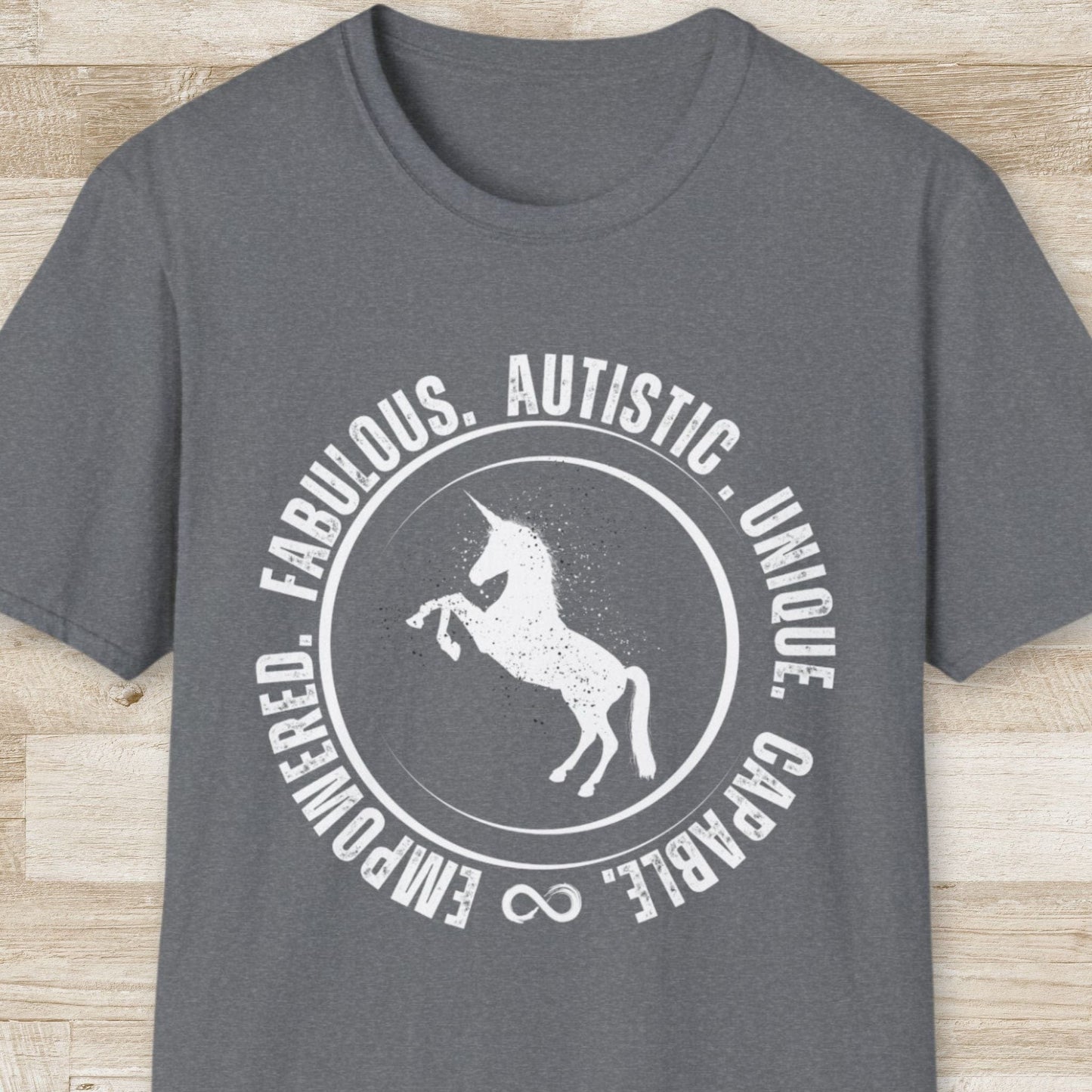 Autistic, Empowered, Unicorn T-Shirt