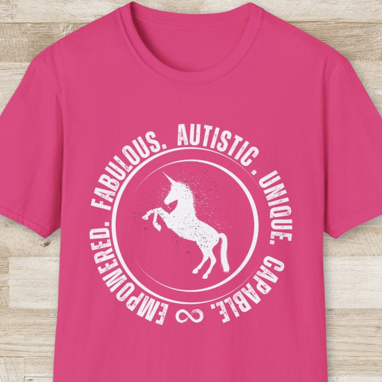 Autistic, Empowered, Unicorn T-Shirt