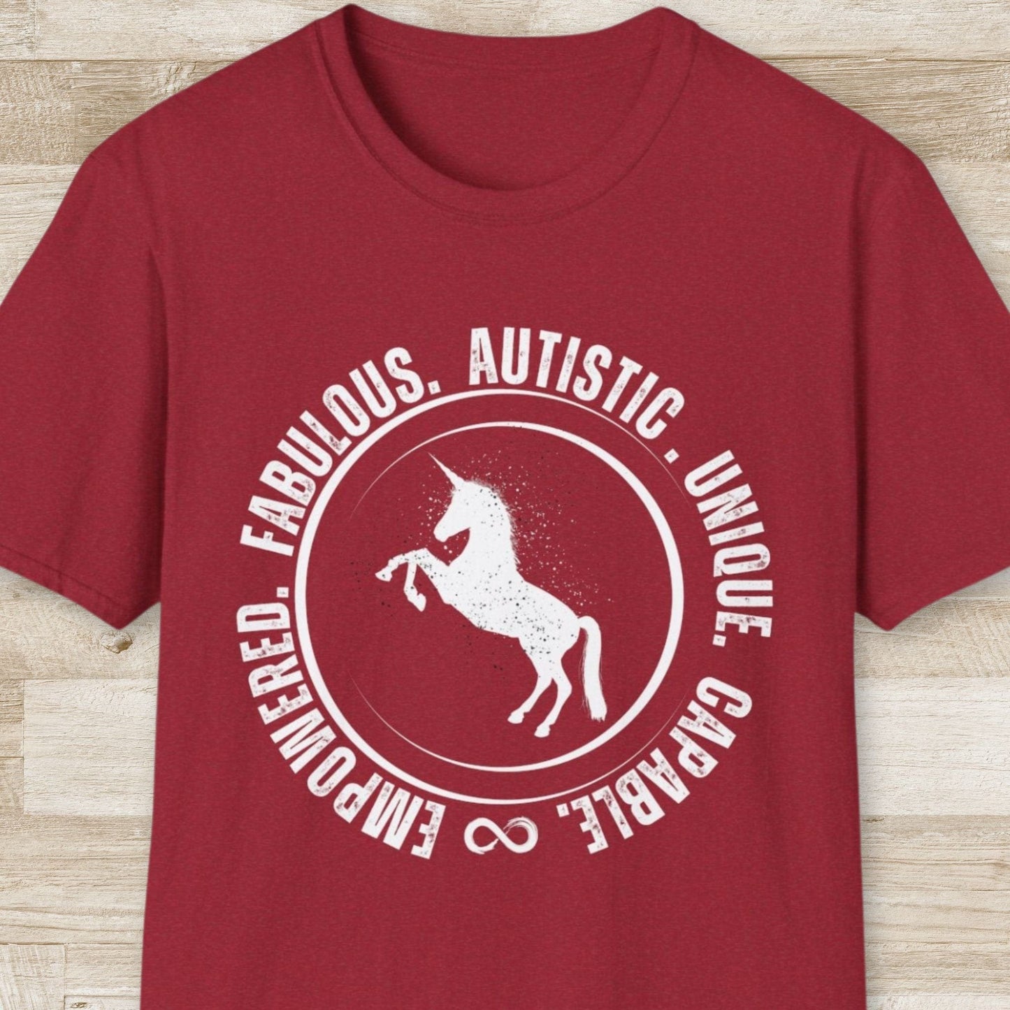 Autistic, Empowered, Unicorn T-Shirt