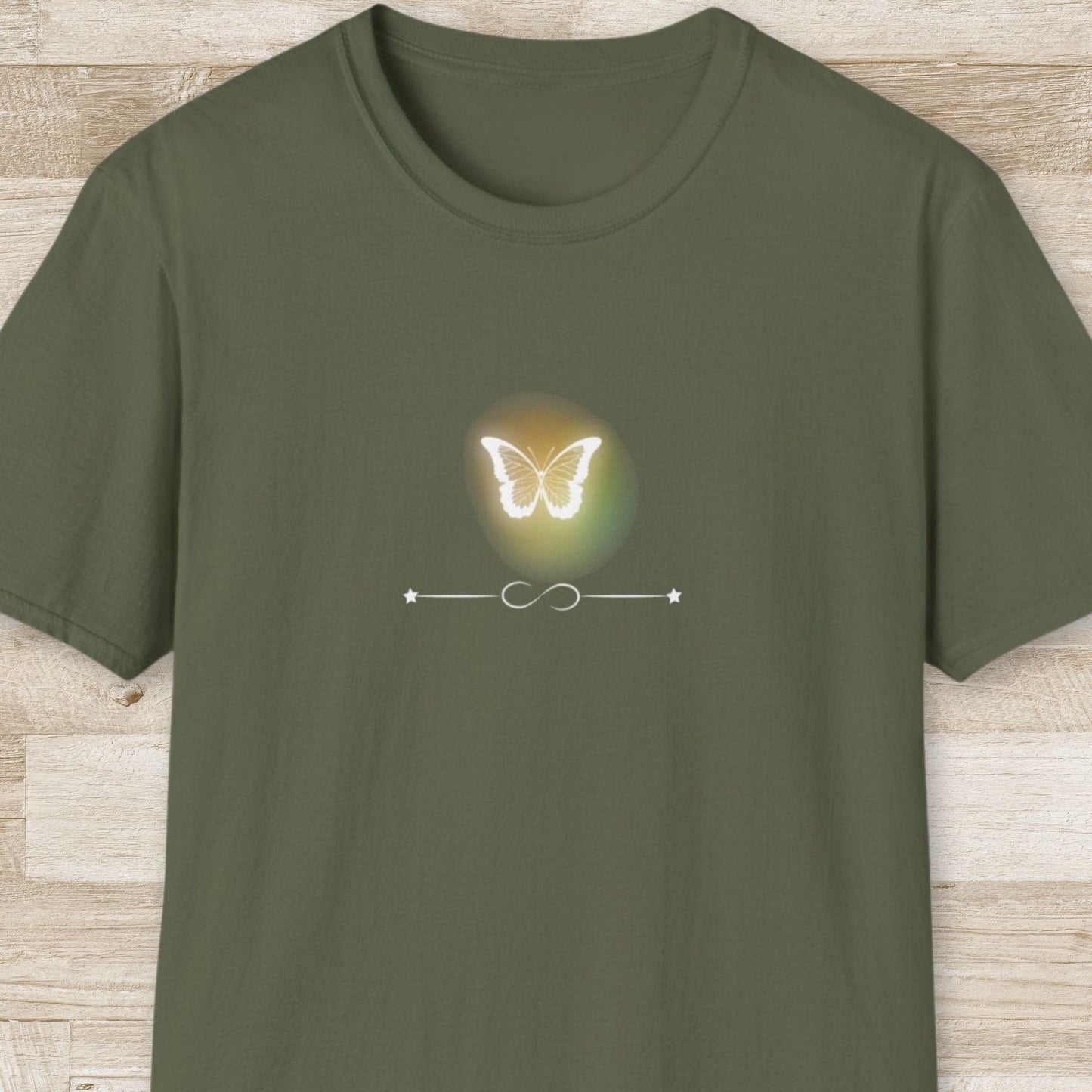 Infinity Symbol Butterfly T-Shirt